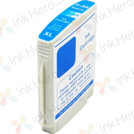 HP 88XL Cyan High-Yield Compatible Ink Cartridge (C9391AA)