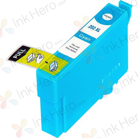 Epson 202XL Cyan High-Yield Compatible Ink Cartridge (C13T02P292)