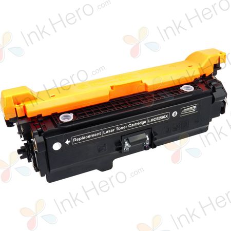 HP 504X High-Yield Black Compatible Toner Cartridge (CE250X)