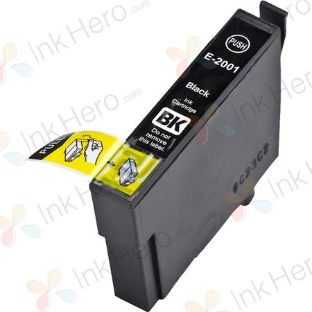 Epson 200XL Black High-Yield Compatible Ink Cartridges 2-Pack (C13T201192)