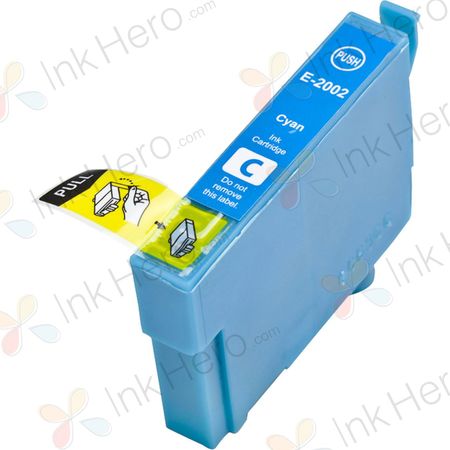 Epson 200XL Cyan High-Yield Compatible Ink Cartridges 2-Pack (C13T201292)