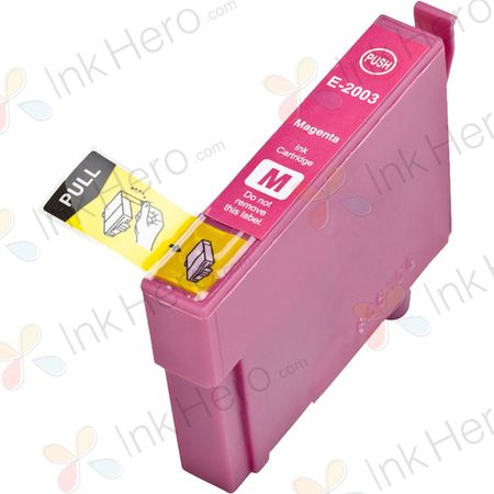 Epson 200XL Magenta High-Yield Compatible Ink Cartridges 2-Pack (C13T201392)