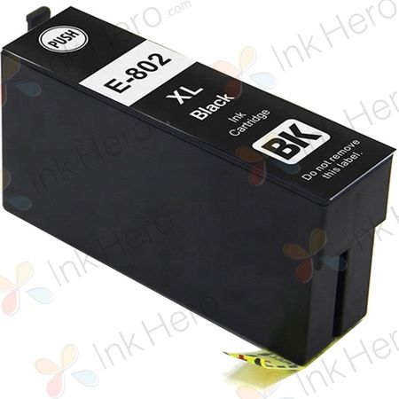 Epson 802XL Black High-Yield Compatible Ink Cartridge (C13T356192)