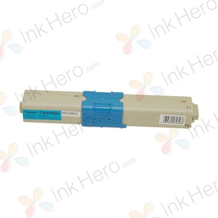 Oki C310DN / C330DN / MC361 / MC362DN / C331DN Cyan Compatible Toner Cartridge (44469757)