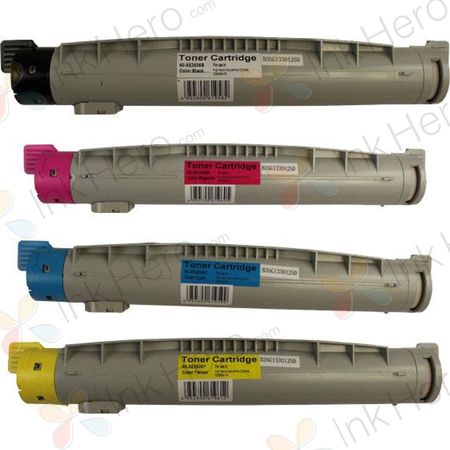 4 Pack Compatible Fuji Xerox DocuPrint C2535A Toner Cartridges