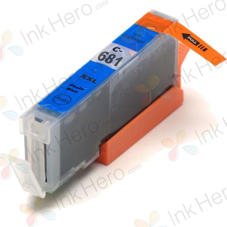 Canon CLI-681PB XXL Compatible High Yield Photo Blue Ink Cartridge