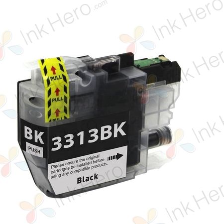 Brother LC3313BK Black Compatible High-Yield Ink Cartridge (Replaces LC3011BK)