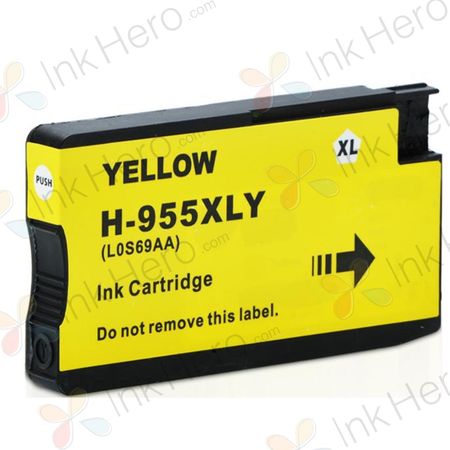 HP 955XL Yellow Compatible High Yield Toner Cartridge (L0S69AA)