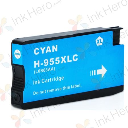 HP 955XL Cyan Compatible High Yield Toner Cartridge (L0S63AA)