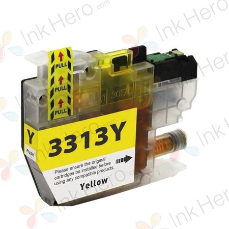 Brother LC3313Y Yellow Compatible High-Yield Ink Cartridge (Replaces LC3011Y)