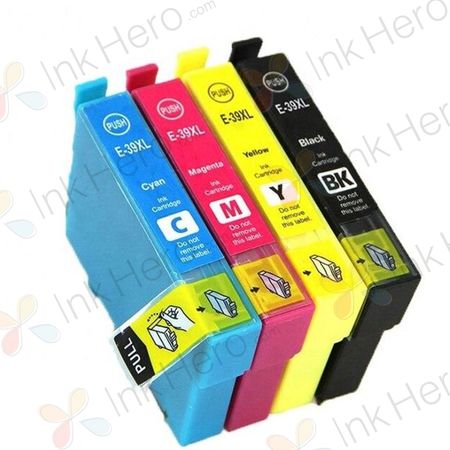 4 Pack Compatible Epson 39XL Toner Cartridges