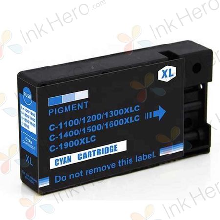 Compatible Canon PGI-1600XLC Cyan Ink High-Yield Cartridge