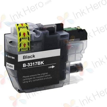 Brother LC3317BK Black Compatible High-Yield Ink Cartridge