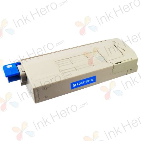 Oki 43866107 Compatible Standard Cyan Toner Cartridge