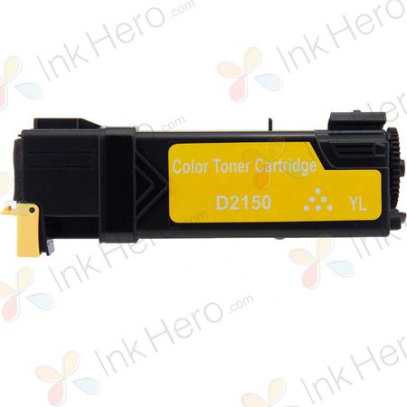 Dell 2150CN,2150CDN,2155CN,2155CDN Yellow Compatible High-Yield Toner Cartridge