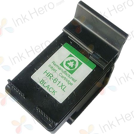 HP 61XL Black High-Yield Remanufactured Ink Cartridge (CH563WA)